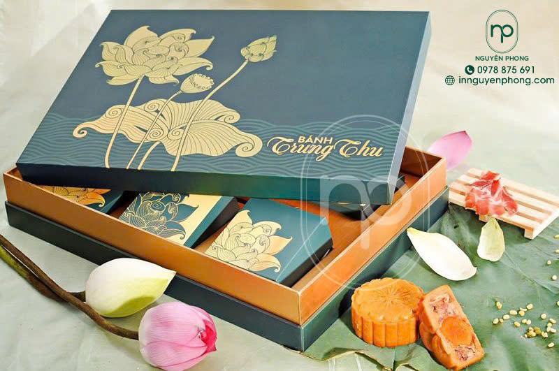 Mẫu hộp đựng bánh trung thu đẹp 